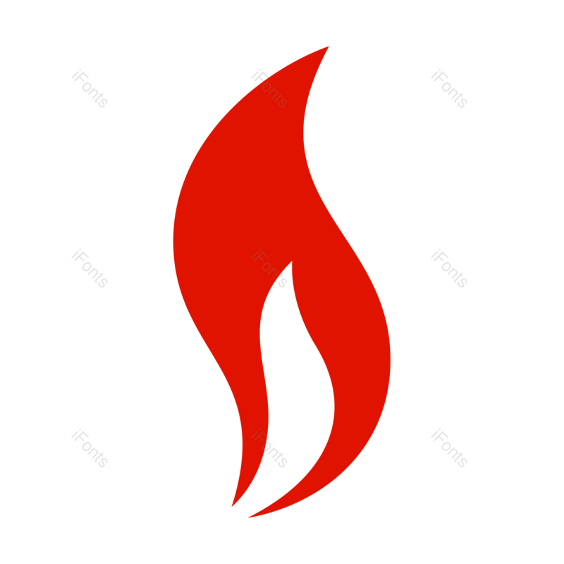 图标图片,火焰元素,简约PNG,火苗免抠素材